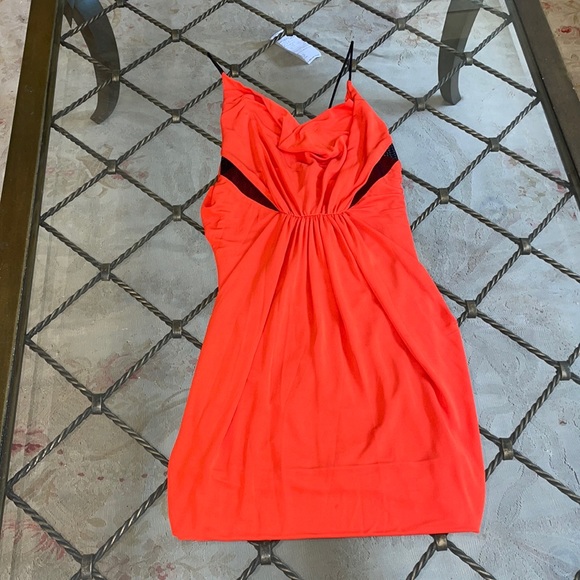 Cut 25 orange sexy dress. Brand new - Picture 3 of 7